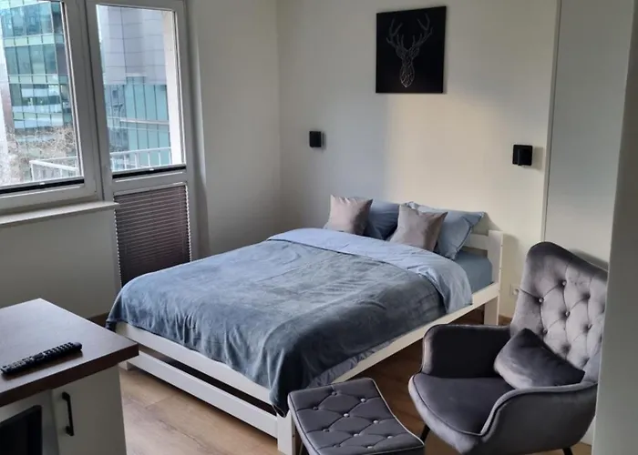 Kawalerka W Centrum Warszawy - 300 Metrów Od Pkin Apartamento Varsóvia